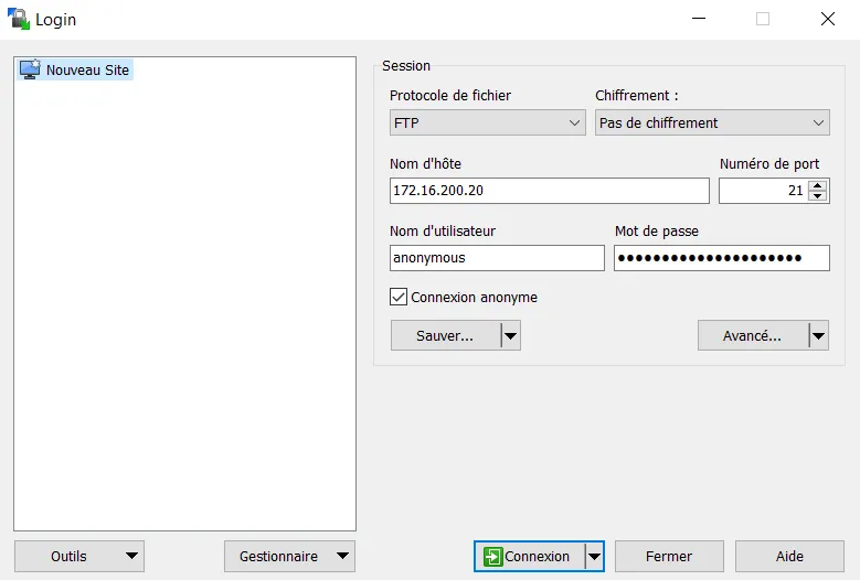 test client alex