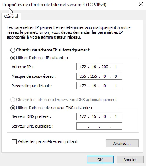 Installation Windows Server 2019