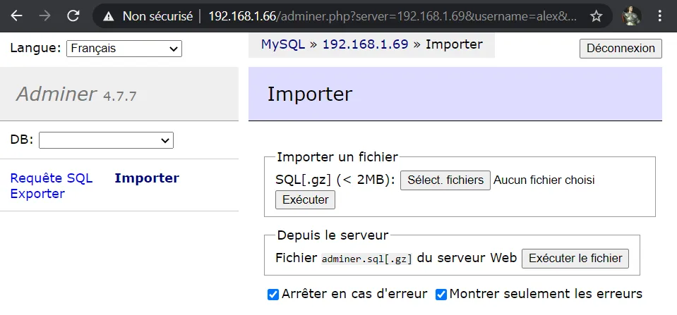Adminer5