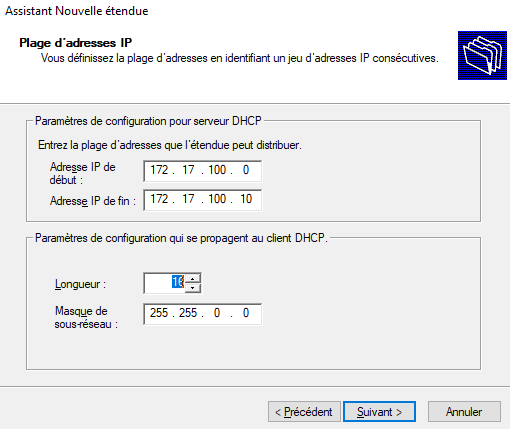 Installation Windows Server 2019