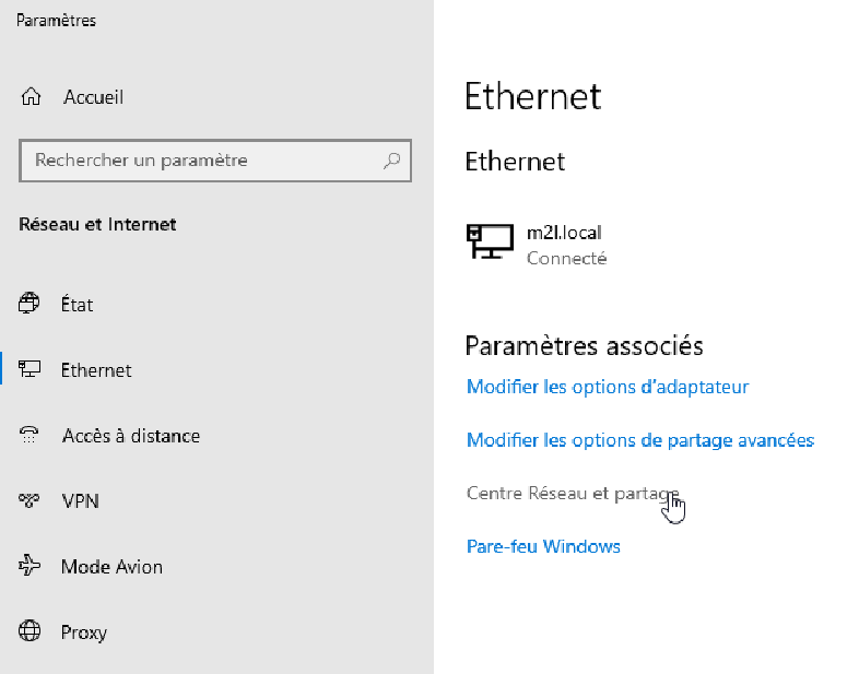 Installation Windows Server 2019
