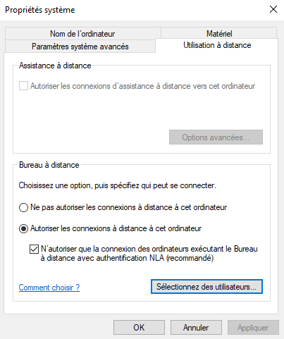 Installation Windows Server 2019